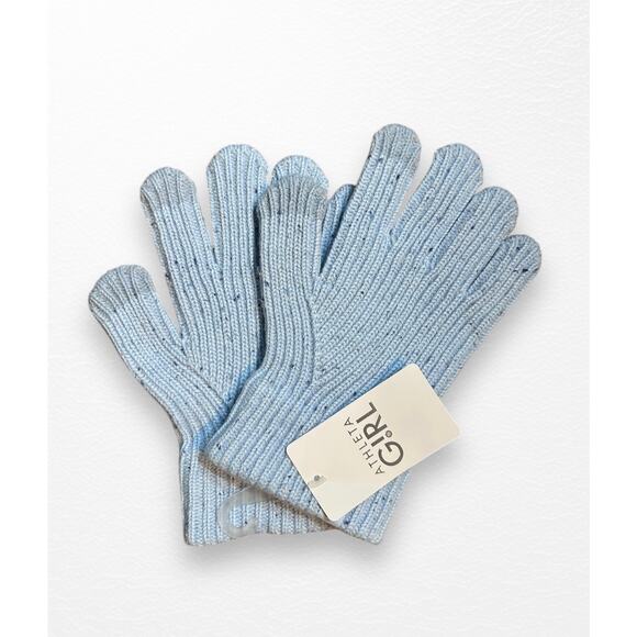 NWT Athleta Girl Chill Out Gloves, Size S/M - Picture 1 of 3